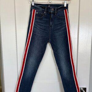 Gap Striped Jeans